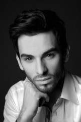 portrait noir et blanc 2