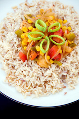 Appetizing rice dish
