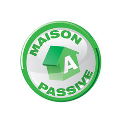 bouton, icone : Maison passive BBC