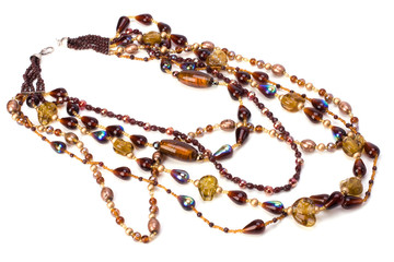 colorful beads  necklace