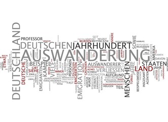 Auswanderung
