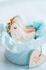 Baby shower cookies