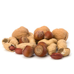 Various nuts mix