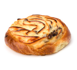 Delicious sweet cream bun