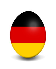 Osterei-Flagge - Deutschland