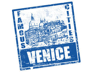 Fototapeta premium Venice stamp