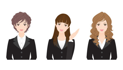 可愛い女性社員