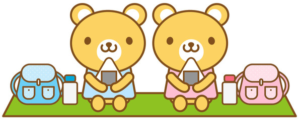 くま　おにぎり