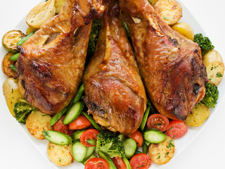 Roasted turkey