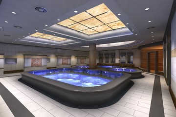 rendering bathhouse