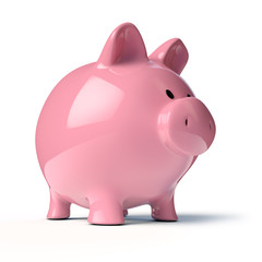 Sparschwein freigestellt