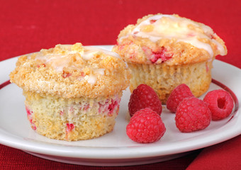 Raspberry Muffins