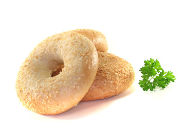 drei Bagel