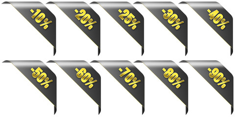 button set, prozente, rabatt