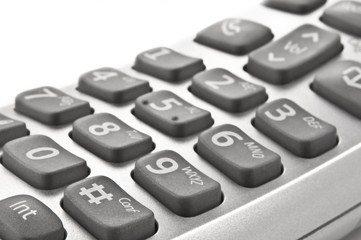Telephone keypad