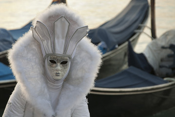 Carnaval de Venise masque blanc