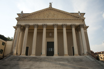 Obraz premium Cologna Veneta, castle and walled city