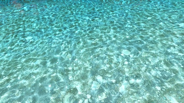 Shimmering water