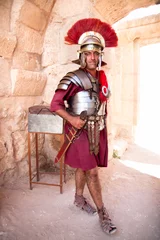 Foto op Plexiglas Ridders Portret van een legioensoldaat