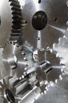 machine-parts of titanium