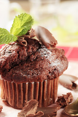 Chocolate muffin