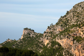 landscape with mountains