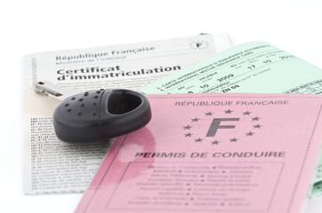 clefs permis de conduire