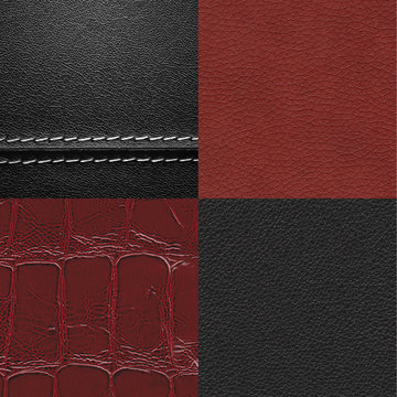 Leather texture set