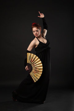 Woman with a Fan