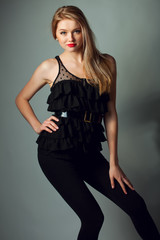 Fototapeta premium Young sensual woman