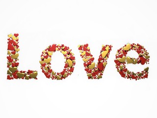 Love with red and golden hearts.jpg