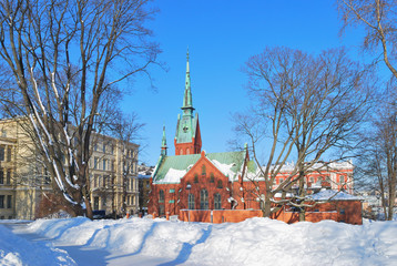 Obraz premium Helsinki. German church