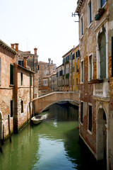 Obraz na płótnie Canvas Wenecja, alejek i kanałów