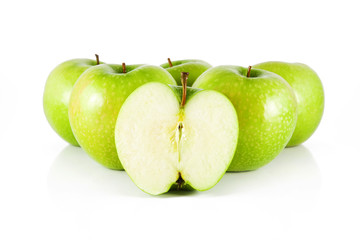 five apple and half apple