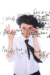 Fototapeta premium Math teacher