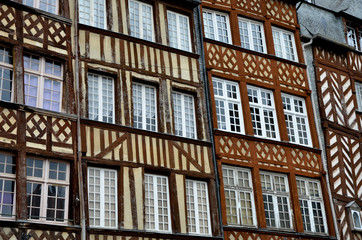 Les colombages de Rennes