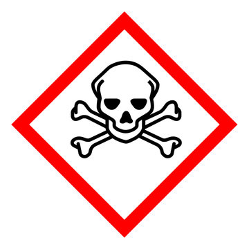 Chemical danger sign