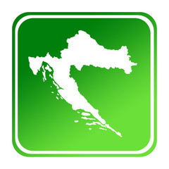 Croatia green map button