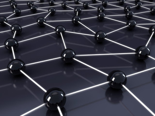 global business network connect concept