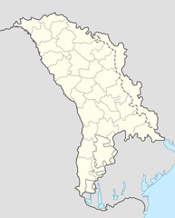 Moldova map