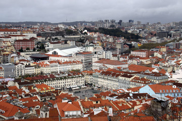 Панорама Лиссабона.