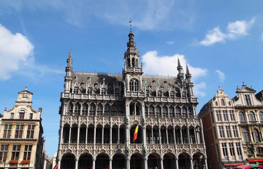 Fototapeta na wymiar Kinga Dom na Grand Place w Brukseli, Belgia