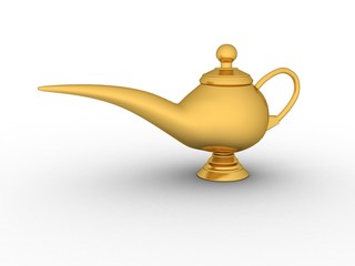 Antique Decor Genie Lamp