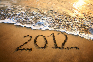2012 year on the beach