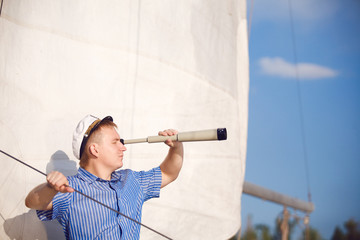 man on the boat