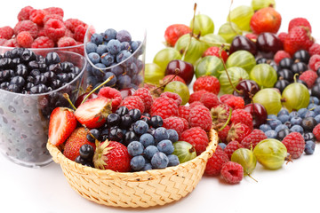 different kinds of berries