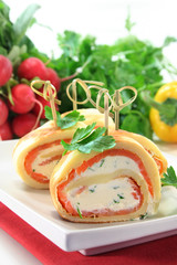 Lachs-Pfannkuchen