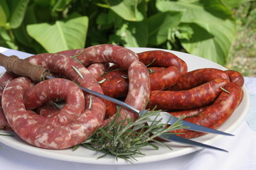 saucisse grillade