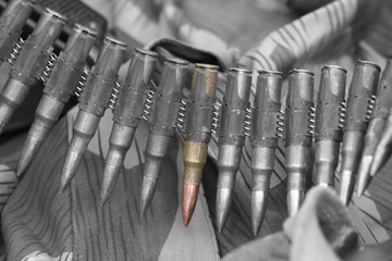 Naklejka premium Bullet