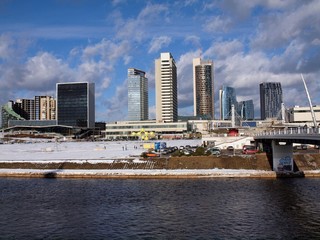 Obraz premium Vilnius skyscrapers